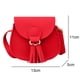 thumbnail image 2 of Bolso bandolera de piel para niñas con borlas Monedero para niñas, 2 of 5