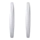 thumbnail image 1 of Protectores Universales De Parachoques Para Coche, Protectores De Parachoques De Esquina Delantero Y Trasero, Labios Blancos, 2 Uds., 1 of 5