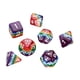 thumbnail image 5 of Mini Juego De Dados Poliédricos, 7 Piezas, Accesorios De Juego Con Purpurina Para Juegos Dnd, 5 of 5