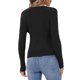 thumbnail image 3 of INSPIRE CHIC Cárdigan Suéter para Mujer de Manga Larga con Botones Casual Corto de Punto Acanalado M Negro, 3 of 6