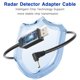 thumbnail image 3 of Cable de alimentación para detector de radar ZiBwnfuxcz 2 m USB a conector DC 3.5, 3 of 7