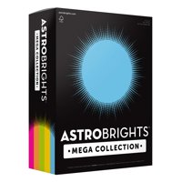 Papel De Colores Astrobrights Mega Collection, 625 Hojas, 89 G/M²