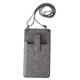 thumbnail image 3 of Bolso Peque?o Para Teléfono Celular Con Bandolera Para Mujer, Bolso De Hombro, Bolso, Monedero, Gris Oscuro, 3 of 5
