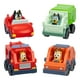 thumbnail image 1 of Juego de vehículos de juguete Bluey, paquete de 4 con camión de basura, convertible y, 1 of 3