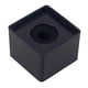thumbnail image 5 of Entrevista En Forma De Cubo Cuadrado Micrófono Micrófono Estación De Bandera Negro, 5 of 5