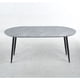 thumbnail image 1 of Extensible table,DINING TABLE,OFFICE TABLE,COFFEE TABLE,metal leg,100/140/180x100x75cm, 1 of 3