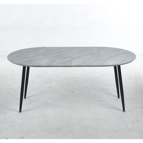 M&Ms - Extensible Table,Dining Table,Office Table,Coffee Table,Metal Leg,100/140/180X100X75Cm