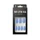 thumbnail image 1 of - Uñas Press On Blue Lemonade Coffin 36 U., 1 of 2