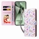thumbnail image 1 of FOXDOCK Funda Tipo Cartera Floral para Samsung Galaxy A07 4G/5G ,Funda con Tapa de Cuero PU, Protección Antigolpes con Ranuras para Tarjetas y Soporte, 1 of 5