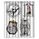 thumbnail image 1 of Cortina de ducha de Jack Skellington de Pesadilla antes de Navidad, juego de cortina de baño con ganchos, tamaño 60 x 72 pulgadas, 1 of 3