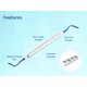 thumbnail image 5 of Kit Dental Artman Instruments 5 Piezas con Recubrimiento Azul, 5 of 6