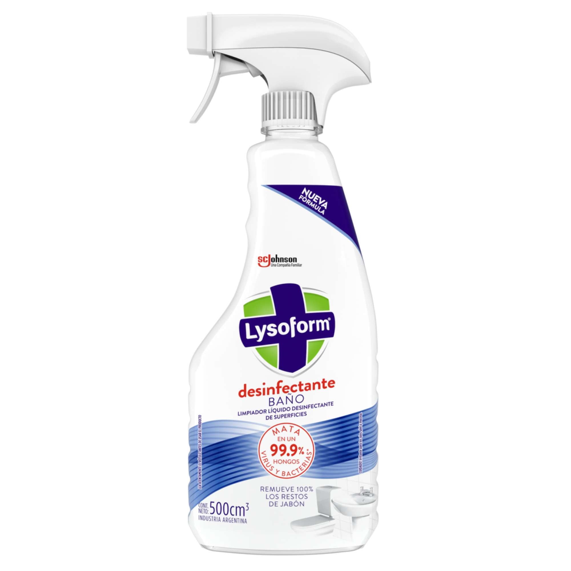 Lysoform - Limpiador Desinfectante Baño Líquido Gatillo