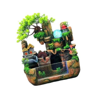 Bothyi - Fuente De Escritorio De Relajación Interior, Fuente De Agua De Escritorio En Cascada Para El Hogar