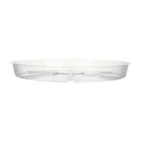 Ioensy - 4 Platillos Transparentes Para Plantas, Bandeja Para Macetas, Bandeja De Cultivo Para Exteriores De 12 Pulgadas