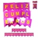 thumbnail image 1 of Banderín feliz cumpleaños rosado, 1 of 1