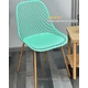 thumbnail image 2 of SET 2 SILLAS Y MESA AUXILIAR PANAL COZY - MENTA, 2 of 3
