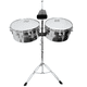 thumbnail image 1 of Timbales 13x14xH6.5'' plateada Tumbao, 1 of 4