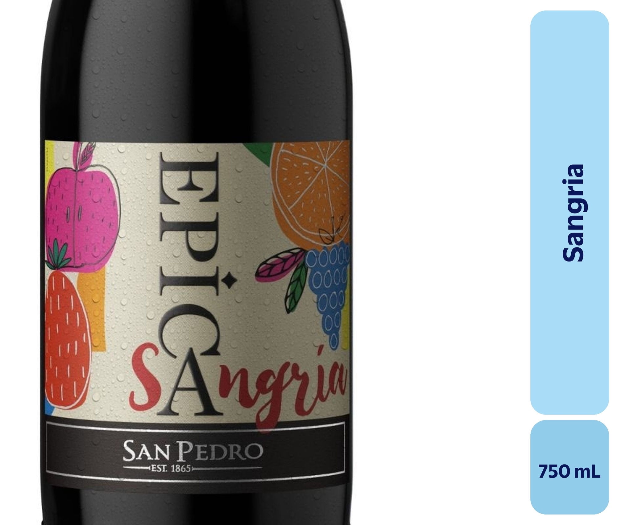 Espumante Sangria Botella 750 mL Epica
