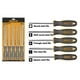 thumbnail image 1 of Set Juego De 5 Limas Ingco 8 Pulgadas Acero Industrial, 1 of 5