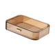 thumbnail image 3 of Organizador de tocador de estilo nórdico, bandejas de maquillaje multifunción, caja de almacenamiento de mesa, soporte de almacenamiento de cosméticos , marrón, 3 of 5