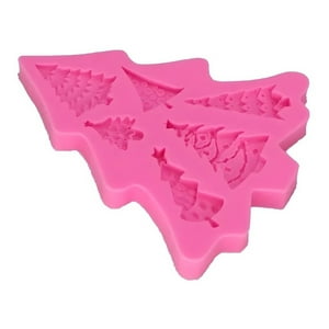 Genérico - Molde De Silicona Molde Arbol Navidad Molde Fondant Navidad