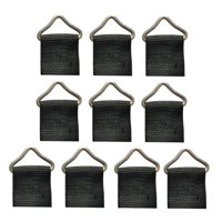 Magideal - Paquete Hebillas Triangulares, Hebillas De , Accesorios, Conectores En Apariencia , Triangular De Material , 10 Anillos Y 10 Cinturones Tipo 2