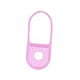 thumbnail image 1 of Estante De Almacenamiento De Esponja, Soporte De Almacenamiento De Baño De Tela Para Plato Para Cepillo De Esponja Rosa, 1 of 3