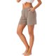 thumbnail image 4 of INSPIRE CHIC Pantalones Cortos de Modal para Mujer  Suaves Pantalones de Dormir de Viscosa con Bolsillos y Cintura Elástica Pantalones de Pijama Transpirables L Beige, 4 of 6
