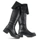 thumbnail image 3 of Botas Largas Mujer De Moda Comodo Tacon Grueso Weide CZY615, 3 of 9