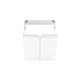 thumbnail image 4 of Tocador de baño Modway Vitality 23 para montaje en pared de plástico/madera, 4 of 8
