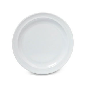 Imahe - Set De 6 Plato Melamina 23Cm Blanco