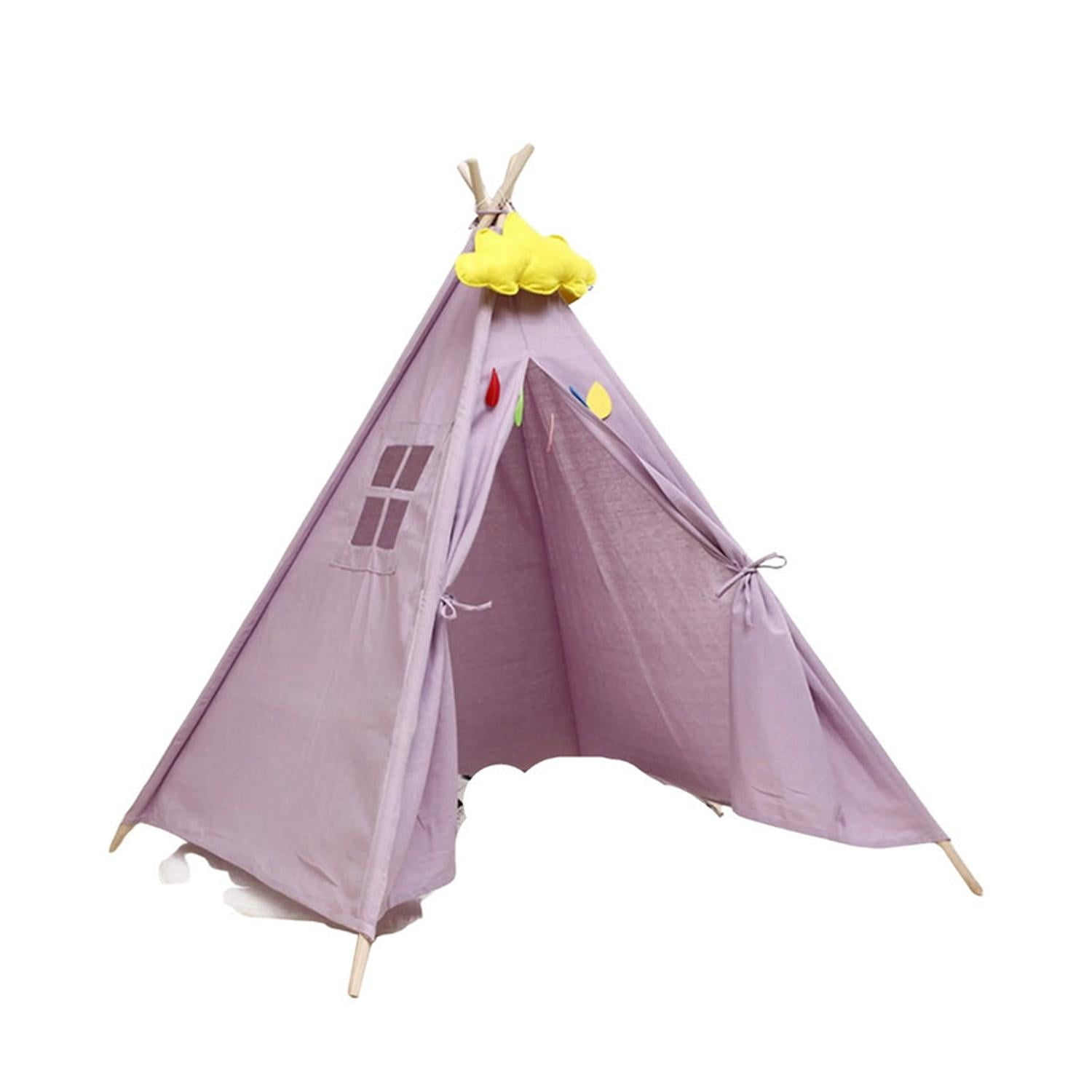 Figlio - Carpa Tipi Niños Infantil 160 Cm Morada Juguete Decoracion Violeta