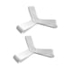 thumbnail image 1 of Sujeta-aletas Elásticos Fáciles De Poner Y Seguros Para Natación Subacuática, Deportes Acuáticos, Color Blanco, Talla M 39 A 41, 1 of 5