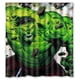 thumbnail image 1 of Cortina de ducha de superhéroe Hulk, juego de cortina de baño con ganchos, tamaño 66 x 72 pulgadas, 1 of 3