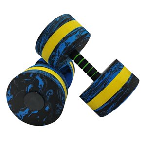 Ioensy - Mancuernas Acuáticas De 2 Piezas, Mancuernas De Piscina Para Aeróbic Acuático En Interiores