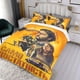 thumbnail image 3 of Película de Autoconfianza Conjunto de sábanas temático, trío de piezas, cómodo y amigable con la piel, diseño único, regalo de decoración para el hogar para familiares, amigos y fans,140cm *210cm, 3 of 6