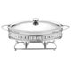 thumbnail image 1 of Chafing Dish Buffet Set Catering Calentador De Alimentos Para Eventos Fiesta Banquete Cocina Argent, 1 of 5