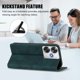 thumbnail image 3 of Funda Billetera para Xiaomi Poco F6 Imán y Resistente Verde, 3 of 6