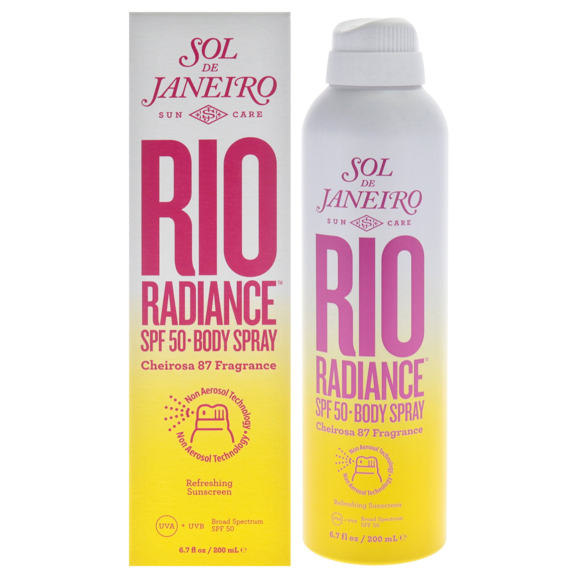 Desodorante Corporal Rio Radiance Spf 50 De Sol De Janeiro Para - Desodorante Corporal De 6,7 Oz