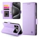 thumbnail image 5 of Funda Cartera Magnética con Tarjetas y Soporte para iPhone 17 Pro Max Morado, 5 of 6