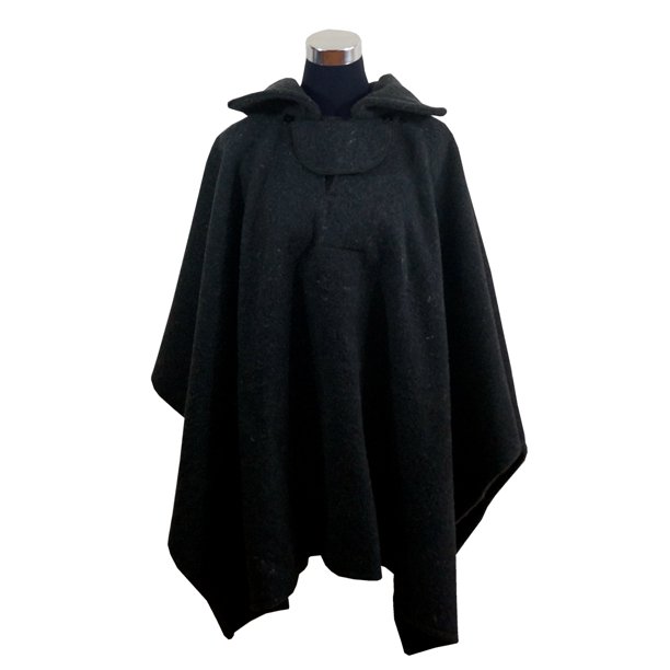 Manta Arriero Unisex - Largo - Gris Oscuro