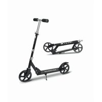 Genérico - Scooter Monopatin Plegable Metalico 2 Ruedas 200Mm Color Neg Color Negro