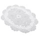 thumbnail image 5 of tapetes ovalados de algodón de crochet blanco ovalado tapetes de mesa, 5 of 5