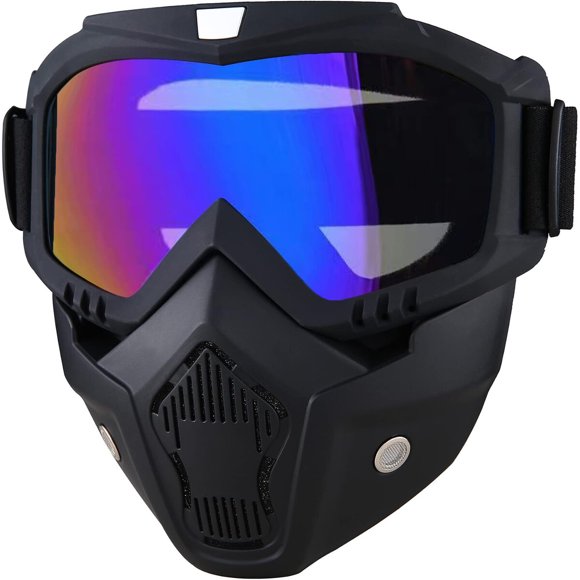Máscara de paintball BROYEUR con lente de policarbonato
