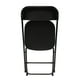 thumbnail image 3 of Silla Plegable Básica Negra, 3 of 6
