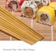 thumbnail image 5 of Kit para hacer sushi BlauKe 2 alfombrillas enrollables de bambú para sushi, 5 pares, 5 of 9