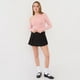 thumbnail image 4 of Sweater Mujer One Shoulder Rosado Corona, 4 of 5