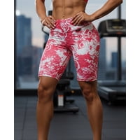 Flix Spa - Calza Biker Mujer Tie Dye Love Texturizada Peruana