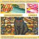 thumbnail image 5 of Kit de Arte con Diamantes KICHANG Gato de Halloween para Principiantes, 5 of 7