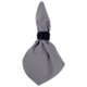 thumbnail image 4 of Juego de servilletas DII de algodón gris 51x51 cm, 6 unidades, 4 of 6